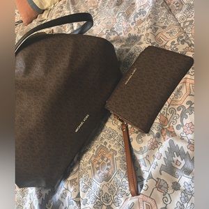 Michael Kors purse and wallet